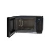 SHARP YC-MS252AE-B 25L, digitális mikrohullámú sütő, 900W, teljesítményfokozatok: 11, Eco funkció, Fekete