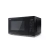 SHARP YC-MS252AE-B 25L, digitális mikrohullámú sütő, 900W, teljesítményfokozatok: 11, Eco funkció, Fekete
