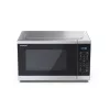 SHARP YC-MS252AE-S 25L, digitális mikrohullámú sütő, 900W, teljesítményfokozatok: 11, Eco funkció, Ezüst/Fekete