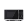 SHARP YC-QG234AEB 23L, forgótányér nélküli, grilles mikrohullámú sütő, mikor: 900W, grill: 1000W, kiolvasztó funkció