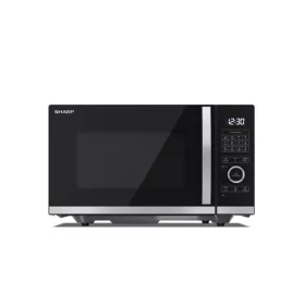   SHARP YC-QG254AEB 25L, forgótányér nélküli, grilles mikrohullámú sütő, mikro: 900W, grill: 1000W, fokozatok:10
