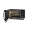 SHARP YC-QG254AEB 25L, forgótányér nélküli, grilles mikrohullámú sütő, mikro: 900W, grill: 1000W, fokozatok:10