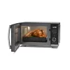 SHARP YC-QS204AEB 20L, forgótányér nélküli, mikrohullámú sütő, 800W, teljesítményfokozatok: 10, ECO funkció, Fekete