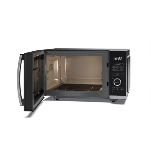 SHARP YC-QS254AEB 25L, forgótányér nélküli, mikrohullámú sütő, 900W, teljesítményfokozatok: 10