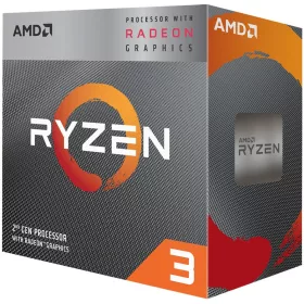   AMD CPU Desktop Ryzen 3 4C/4T 3200G (4.0GHz,6MB,65W,AM4) MPK, RX Vega 8 Graphics, with Wraith Stealth cooler