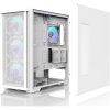 Zalman Z10 DUO táp nélküli ablakos Mid Tower számítógépház fehér