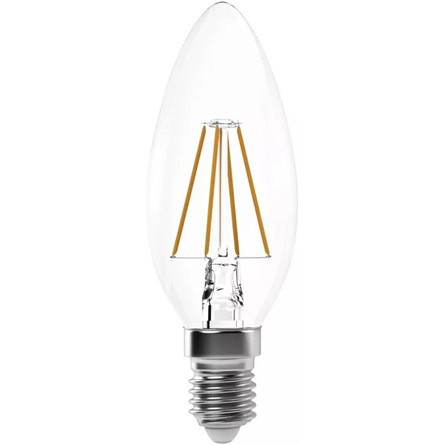 Emos Z74210 FILAMENT 4W E14 meleg fehér gyertya LED izzó