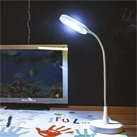 Emos Z7523W fehér LED asztali lámpa