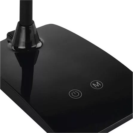 Emos Z7599B Eddy fekete asztali LED lámpa