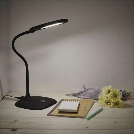 Emos Z7602B LED Stella fekete asztali lámpa