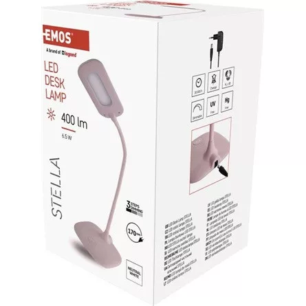 Emos Z7602P LED Stella rózsaszín asztali lámpa