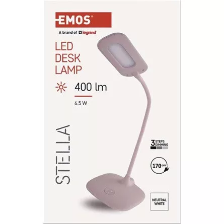 Emos Z7602P LED Stella rózsaszín asztali lámpa