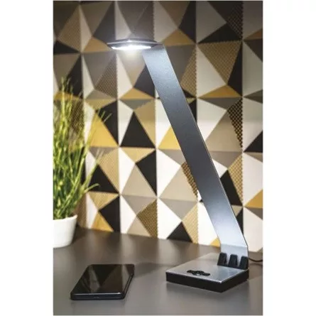 Emos Z7607S Alvin 200lm szabályozható ezüst LED asztali lámpa