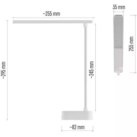 Emos Z7626 Lucy újratölthető LED asztali lámpa