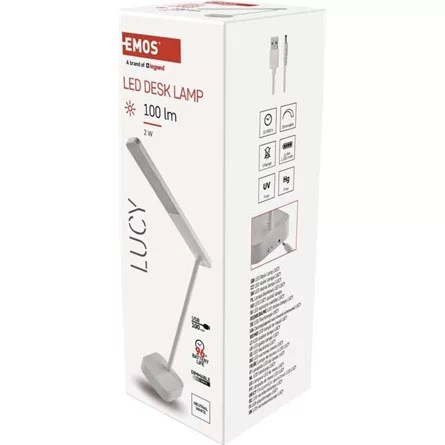 Emos Z7626 Lucy újratölthető LED asztali lámpa
