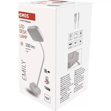 Emos Z7627 Emily újratölthető LED asztali lámpa