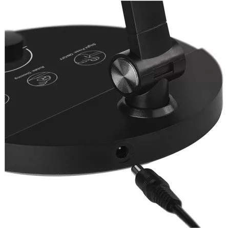 Emos Z7628B Charles fekete LED asztali lámpa