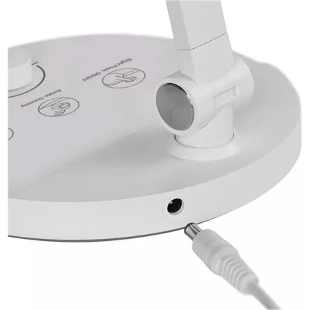 Emos Z7628W Charles fehér LED asztali lámpa