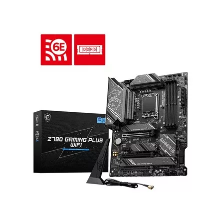 MSI Z790 GAMING PLUS WIFI desktop alaplap ATX