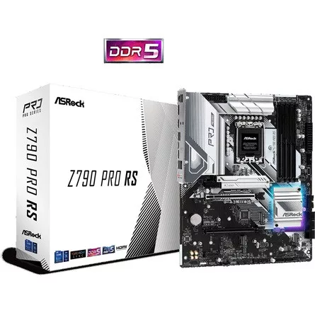ASROCK Alaplap S1700 Z790 PRO RS INTEL Z790, ATX