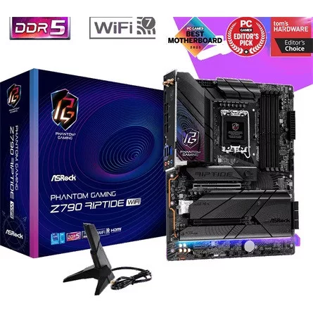 ASROCK Alaplap S1700 Z790 RIPTIDE WIFI INTEL Z790, ATX