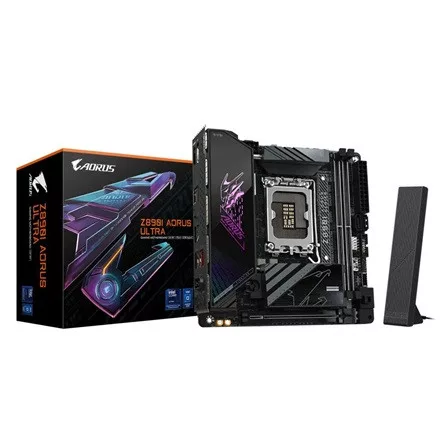 GIGABYTE Alaplap S1851 Z890I AORUS ULTRA INTEL Z890, mini-ITX