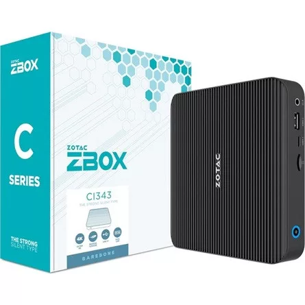 Zotac ZBOX edge CI343 UCFF Ultra Compact barebone desktop számítógép