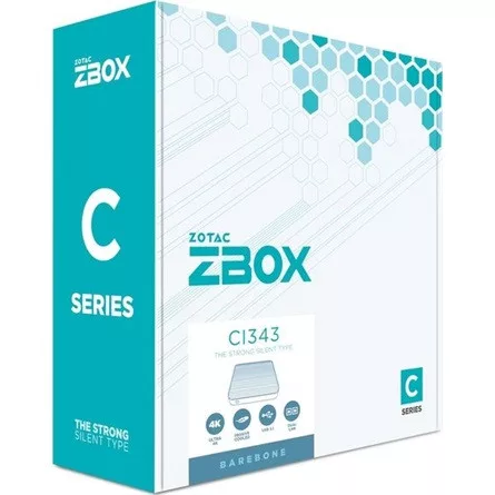 Zotac ZBOX edge CI343 UCFF Ultra Compact barebone desktop számítógép