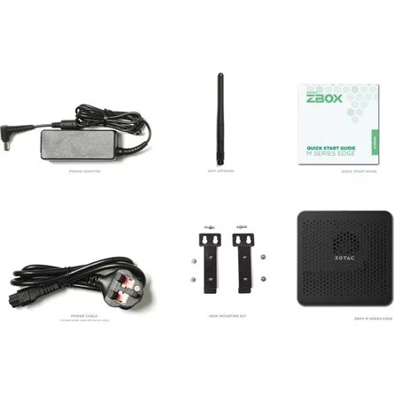 Zotac ZBOX edge MI351 UCFF Ultra Compact barebone desktop számítógép