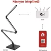 Emos GoSmart fekete, 175 cm, meleg fehér / RGBIC WiFi állólámpa