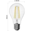 Emos ZF5154D  E27/7,5W (75W)/1 055 lm/meleg fehér/dimmelhető Filament A60 LED izzó