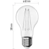Emos ZF5D53 E27/7,8 W (75 W)/1060 lm/természetes fehér filament A60 LED izzó
