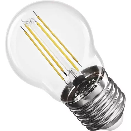 Emos ZF6D22 E27/3,4 W (40 W)/470 lm/meleg fehér filament mini globe LED izzó