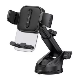 USAMS autós tartó műszerfalra, hosszú kar, FEKETE