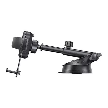 USAMS autós tartó műszerfalra, hosszú kar, FEKETE