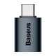 Baseus CHG Baseus Ingenuity Series Mini OTG Adaptor USB Type-C to USB Type-A 3.1 átalakító, kék