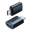 Baseus CHG Baseus Ingenuity Series Mini OTG Adaptor USB Type-C to USB Type-A 3.1 átalakító, kék