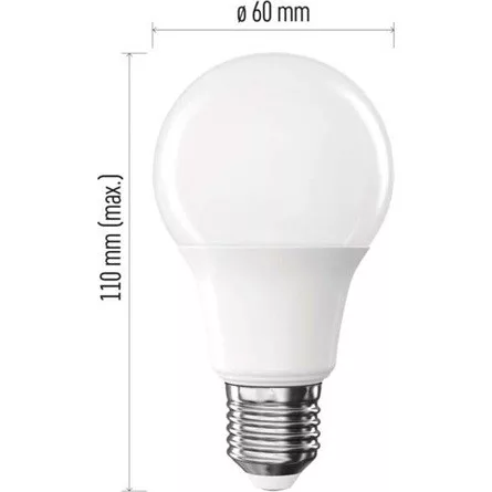 Emos ZL5F42 E27/9,4 W (60 W) /806 lm /meleg fehér LED izzó
