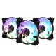 Zalman FAN Zalman  ZM-IF120 - Milky White Addressable RGB fan - 3 pack + RGB controller