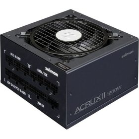   ZALMAN TÁP Zalman 1200W ARX2 - ZM1200-ARX2 - 80+ Platinum ATX3.1 - GEN5.1 - Fekete Tápegység