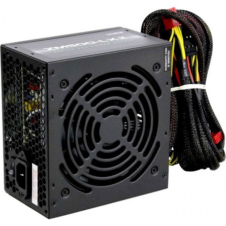 ZALMAN Tápegység 500W, 12cm, 80+, Aktív PFC