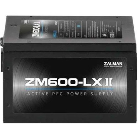 ZALMAN Tápegység 600W, 12cm, Aktív PFC