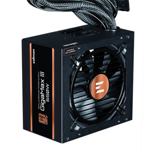 Zalman GigaMax III ATX desktop tápegység 850W 80+ Bronze BOX