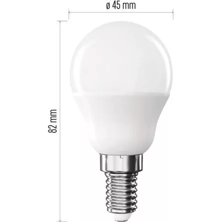 Emos ZQ1D11 E14/2,5 W (32 W)/350 lm/meleg fehér classic mini globe LED izzó