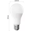 Emos ZQ5E61 A60 E27/13 W (100 W)/1521 lm/meleg fehér classic LED izzó
