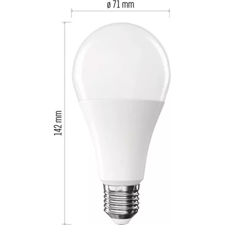 Emos ZQ5E74 A70 E27/16 W (120 W)/1901 lm/hideg fehér classic LED izzó