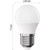 Emos ZQ6E24 E27/4,2 W (40 W)/470 lm/hideg fehér classic mini globe LED izzó