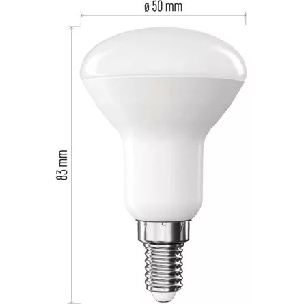 Emos ZQ7E21 E14/4,2 W (40 W)/470 lm/meleg fehér classic R50/ LED izzó