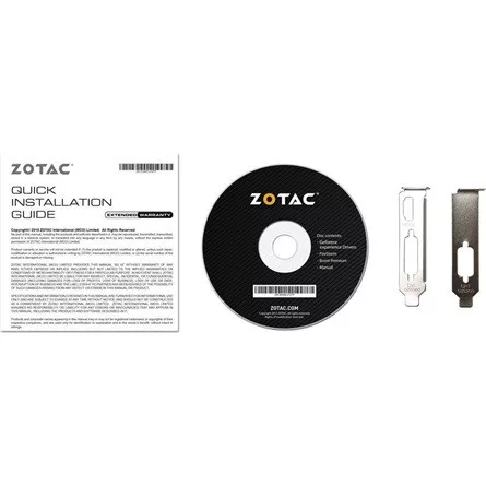 Zotac GeForce GT 710 2GB DDR3 64-bit grafikus kártya