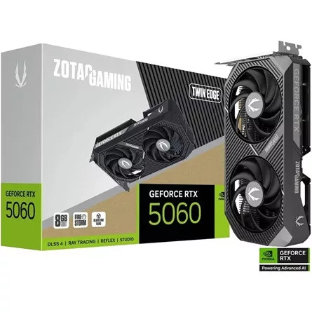 Zotac GeForce RTX 5060 Twin Edge 8GB GDDR7 128-bit grafikus kártya